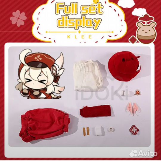 Косплей геншин Кли/ Klee genshin cosplay