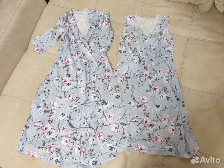 Сорочка, халат для беременных или кормящих мам