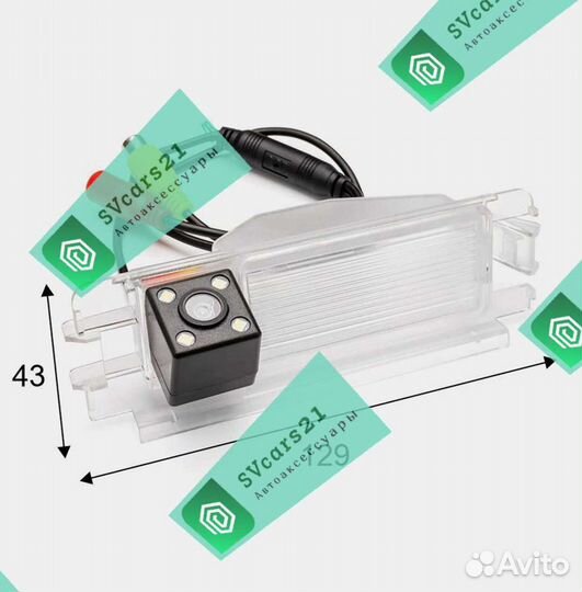 Renault Logan / Sandero / Simbol камера