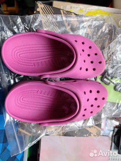Crocs розовые, оригинал