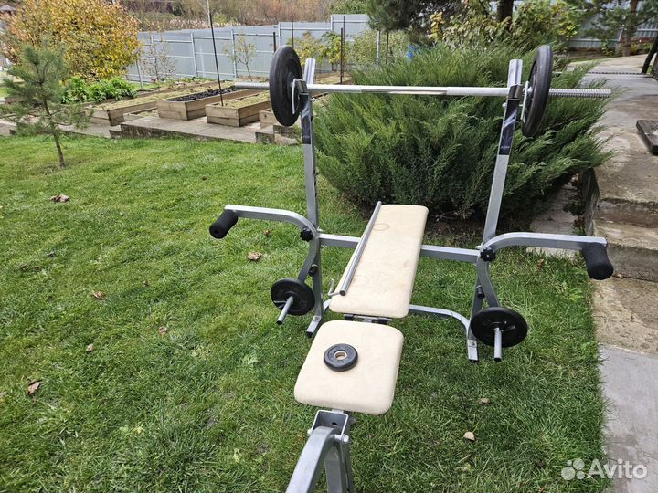 Скамья для жима Atemi, складная