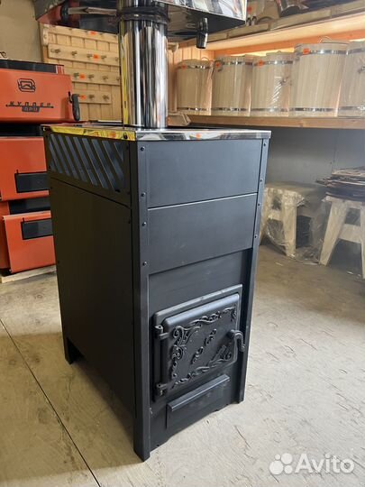 Печь дровяная для бани