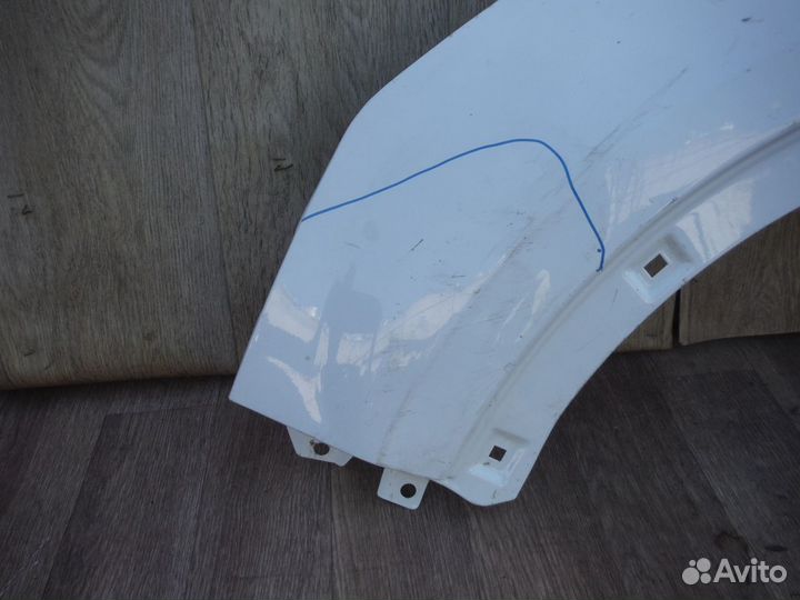 Крыло переднее левое №909 Hyundai Creta 2019