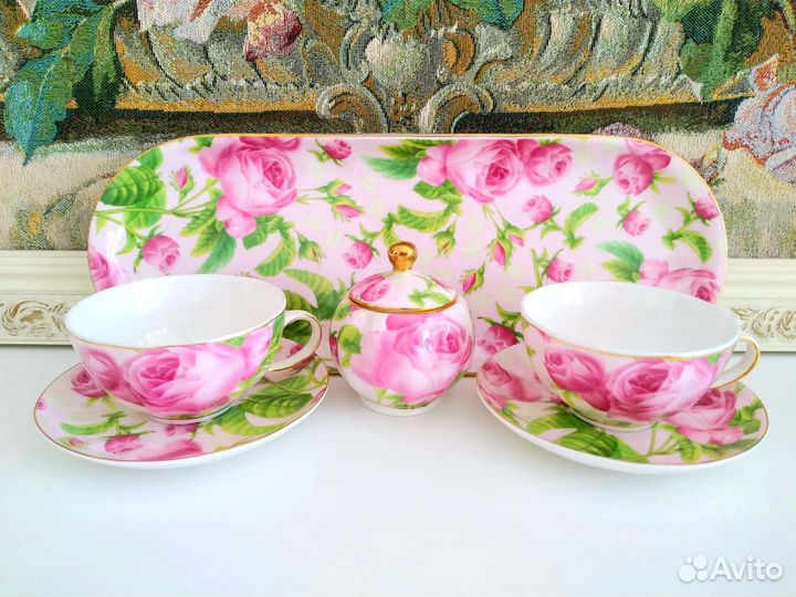 Чайно кофейный сервиз гдр