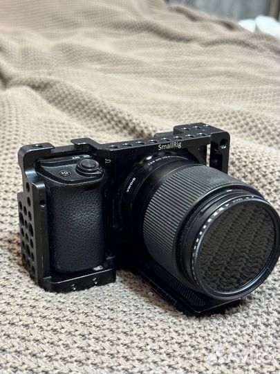 Sony a6300 + sigma 30 1.4 и клетка