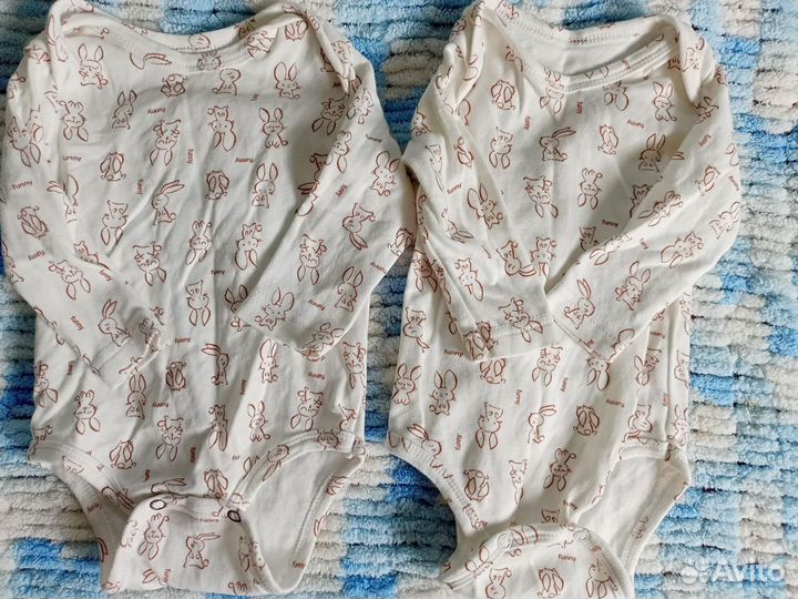 Детские вещи пакетом для двойни