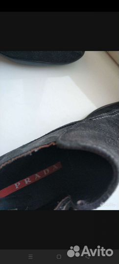 Демисезонные полусапожки Prada