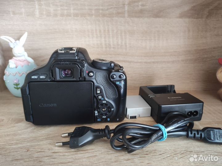 Зеркальный фотоаппарат canon eos 600d