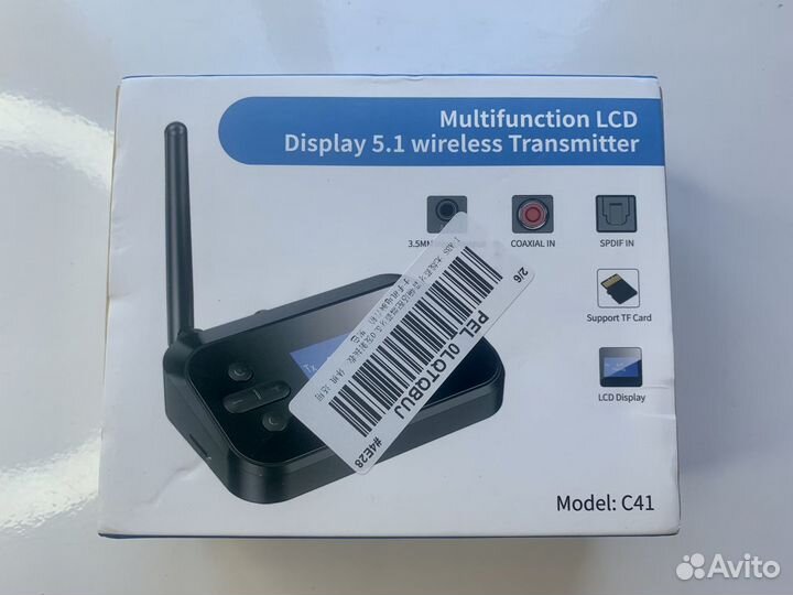 Bluetooth адаптер Aux для авто