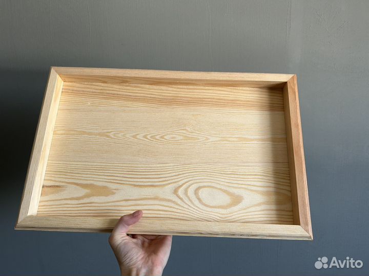 Поднос деревянный