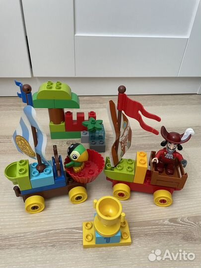 Lego duplo 3 набора Пираты Нетландии