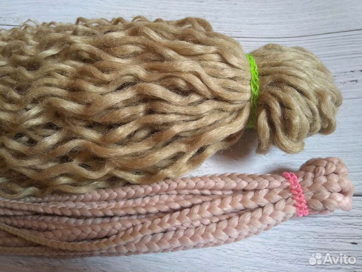 Гофродреды и косы, комплект б/у