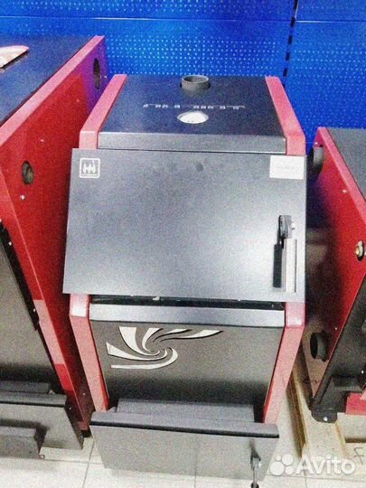 Котёл на твёрдом топливе taifun 12 кВт комб