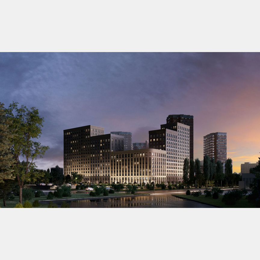 2-к. квартира, 71,6 м², 2/17 эт.