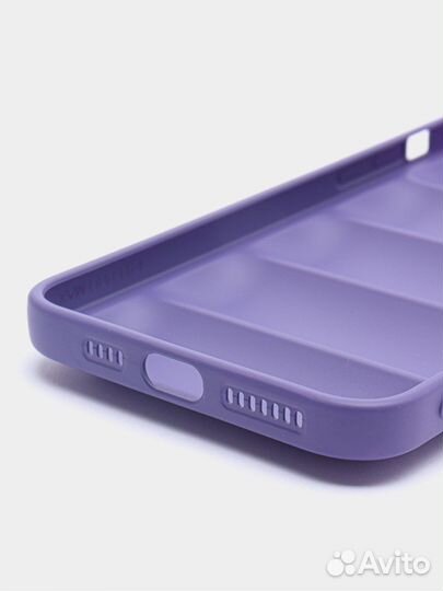 Чехол на iPhone фиолетовый (все модели)