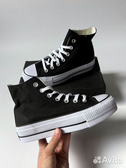 Кеды converse на высокой подошве