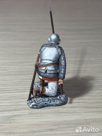 Del Prado. Swiss infantryman, Burgundy, 15th с