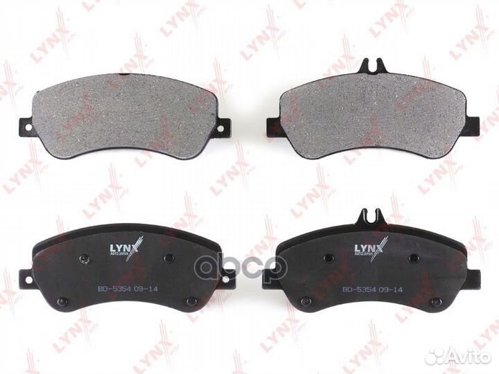 Колодки тормозные дисковые перед BD5354 LYN