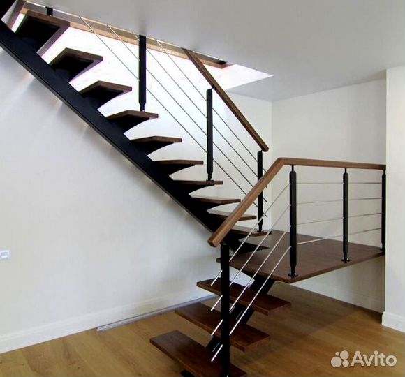 Лестница винтовая с монтажем