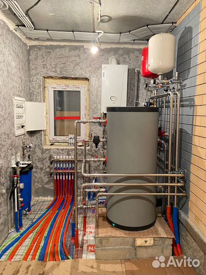 Отопление Водоснабжение канализация теплый пол