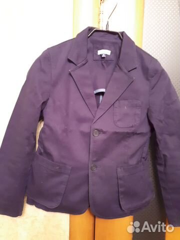 Пиджак для мальчика 134