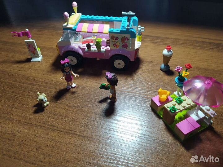 Lego набор грузовик с мороженым