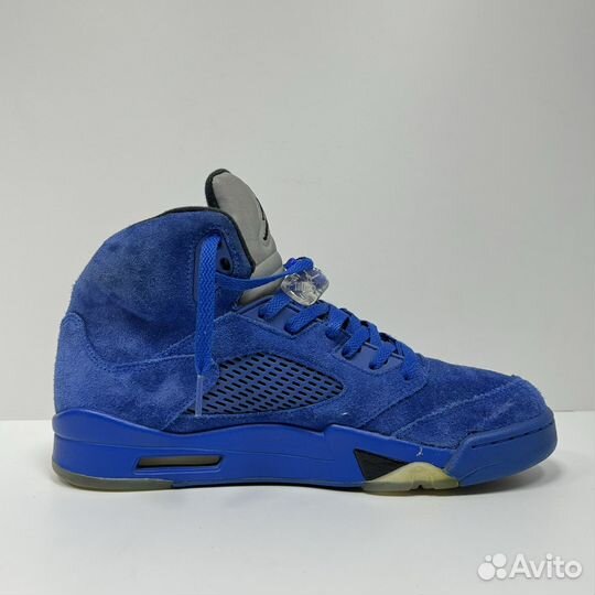 Кроссовки Nike Air Jordan 5 Blue Suede