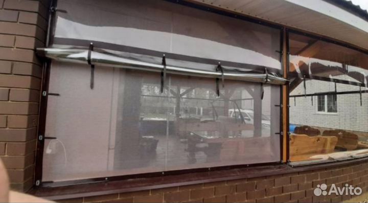 Мягкие окна для беседок, террас и веранд