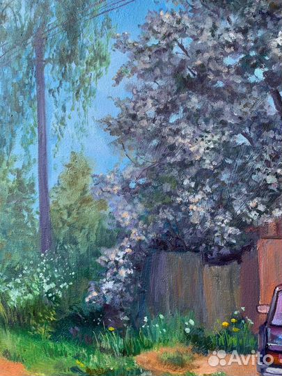 Картина маслом на холсте 