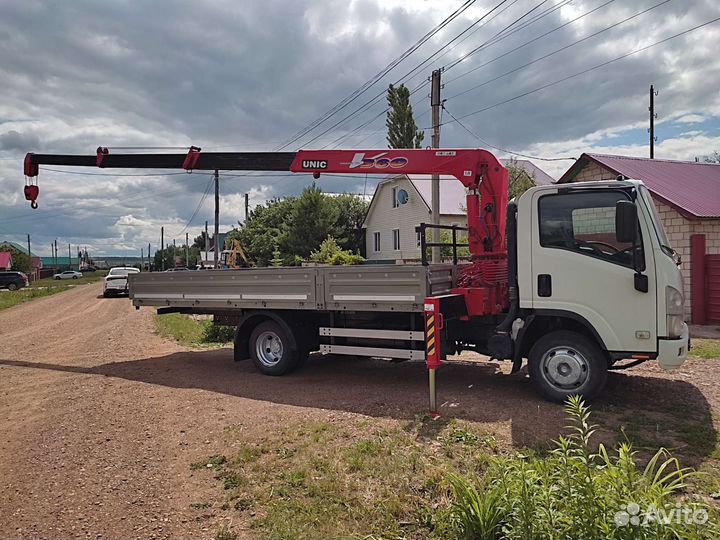 Isuzu NPR с КМУ, 2015