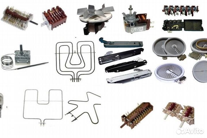 Запчасти для плит