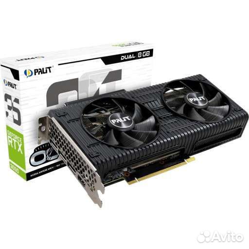 Видеокарта rtx 3050 dual