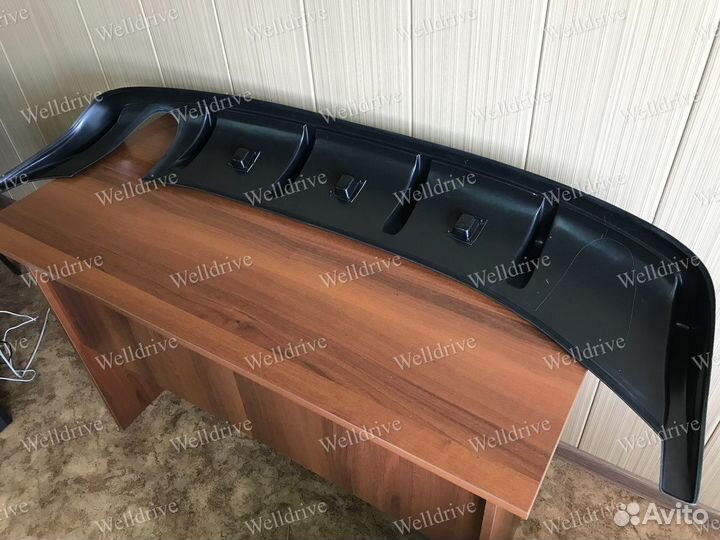 Диффузор Mitsubishi Lancer X 10 Evolution 1 труба