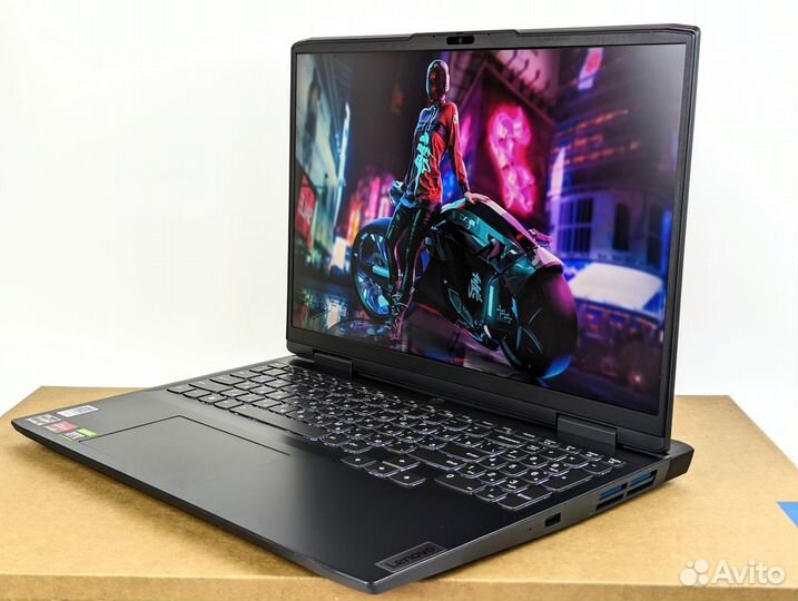 Lenovo Ideapad Gaming R5 6600H/3050/16/512 как NEW