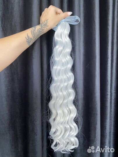 Термоволосы для афрокудрей, наращивания и де кос