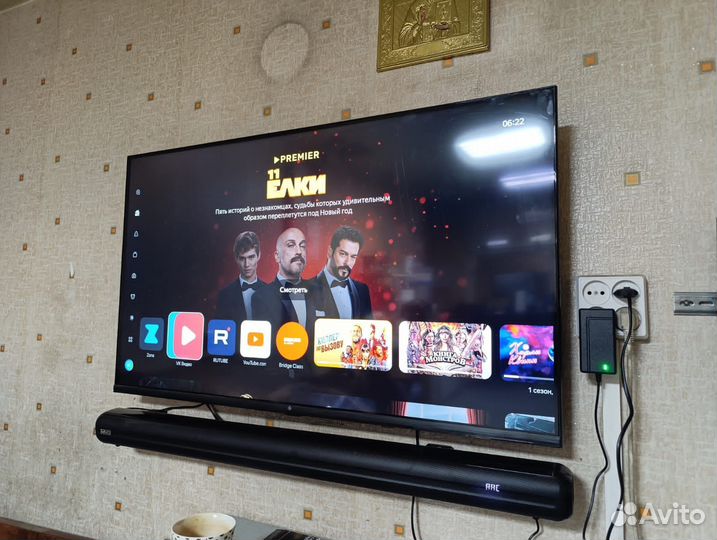 Телевизор SMART tv с вайфаем бу