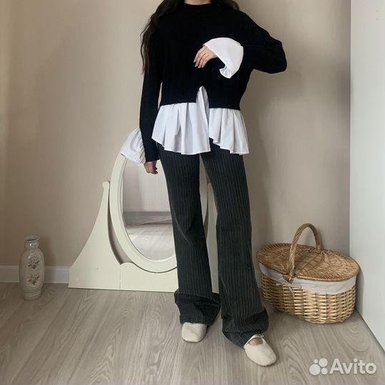 Джемпер с облоками new look