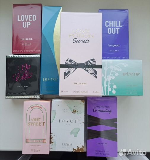 Женский парфюм от Орифлейм в упаковке
