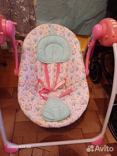 Детская электронная качель