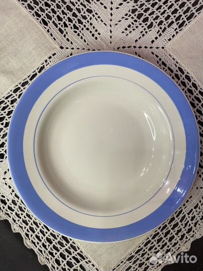 Тарелка Саракташский фаянсовый 60-е годы