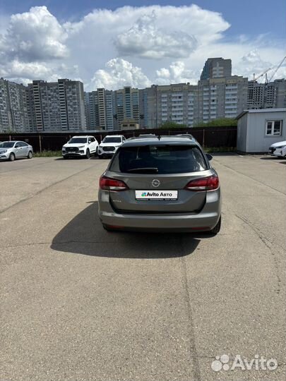 Opel Astra 1.6 МТ, 2019, 121 000 км