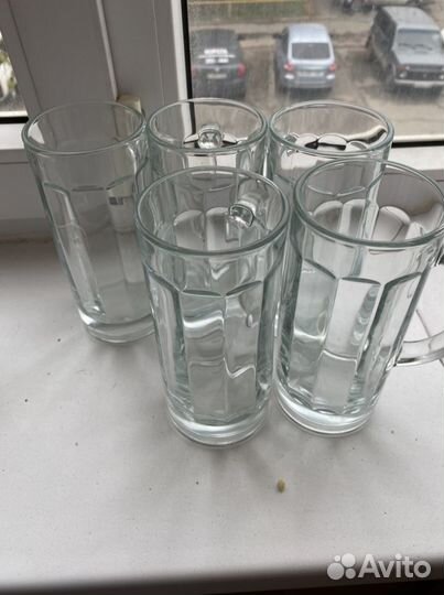 Рюмки, стаканы