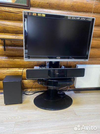 Домашний кинотеатр philips вместе с Телевизором