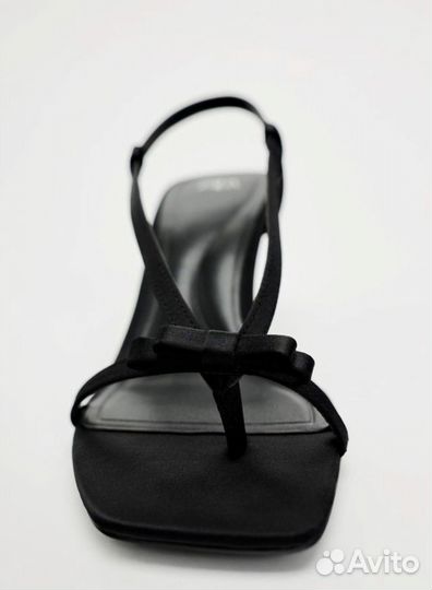 Босоножки zara с бантом