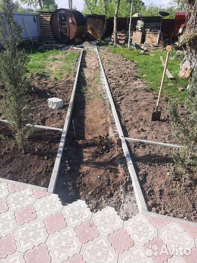 Укладка тротуарной плитки