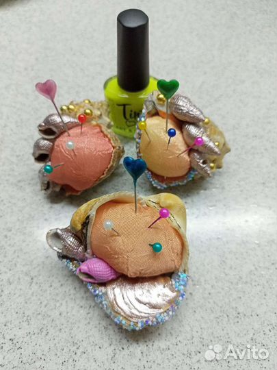 Игольница из ракушки