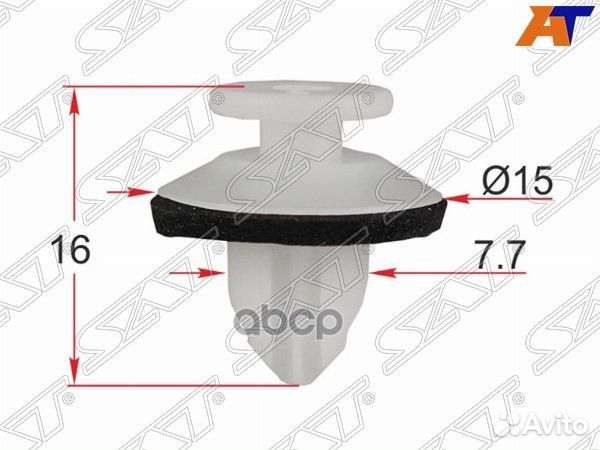 Клипса крепежная toyota/lexus (1 шт.) ST-KJ-2478