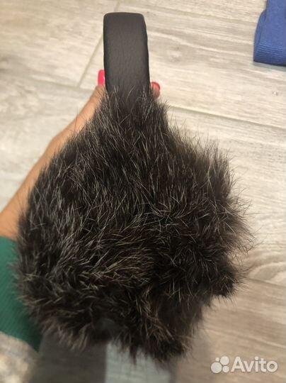 Уши натуральный мех наушники меховые