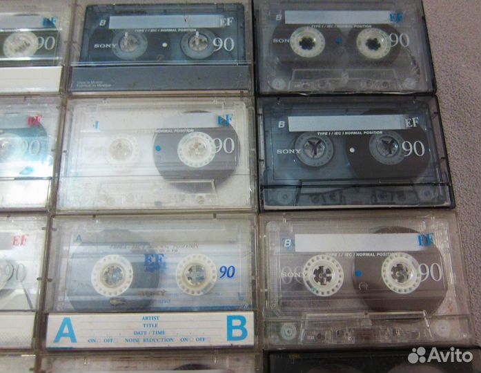 Аудиокассета Sony EF 90