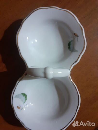 Вазочка СССР для сахара.соусник Дулево